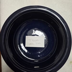 Fiestaware Cobalt Ceramic Bowl